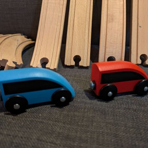 IKEA LILLABO basic train set - Incomplete - Picture 2 of 12